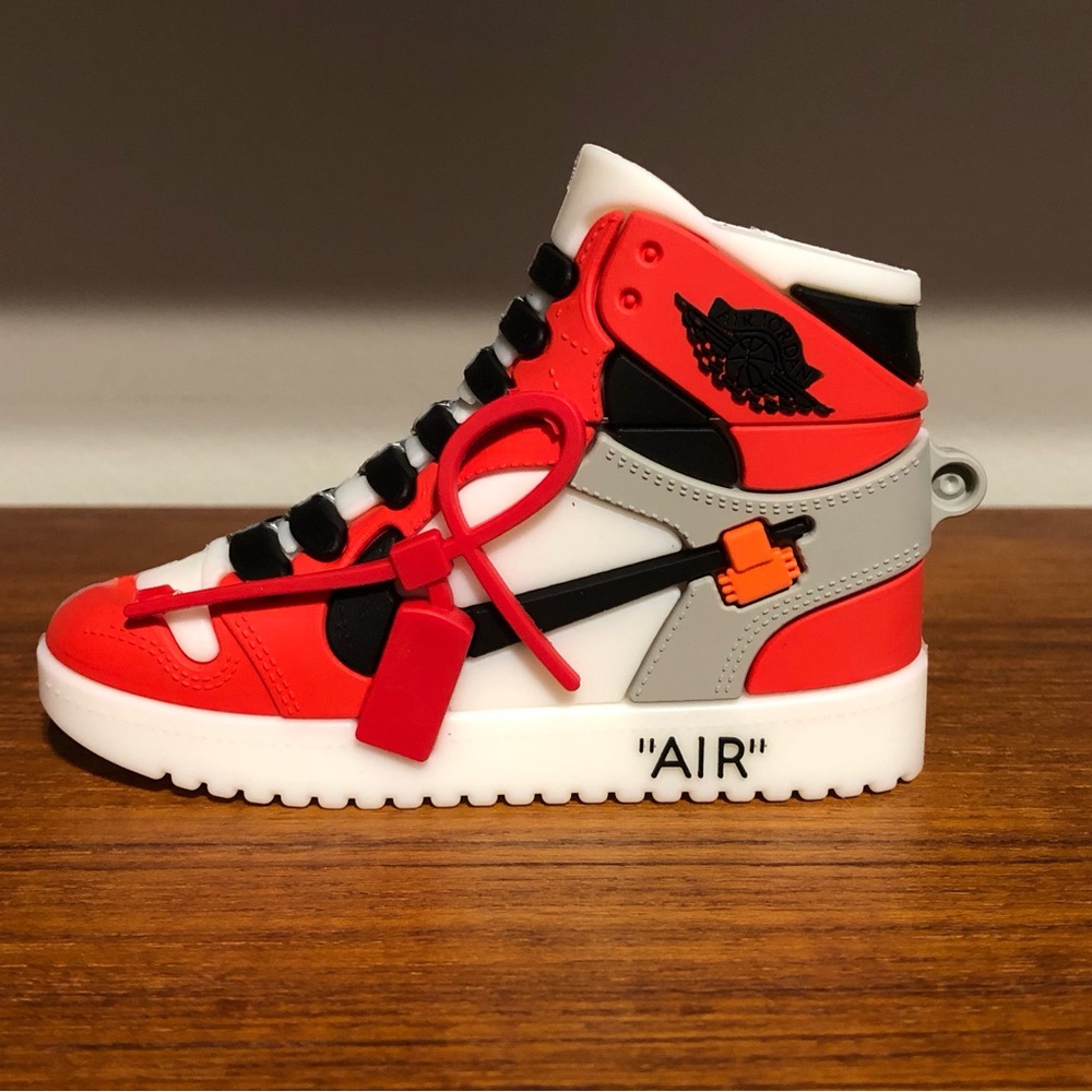 3/$20 Air Jordon Shoe AirPod Case - Red